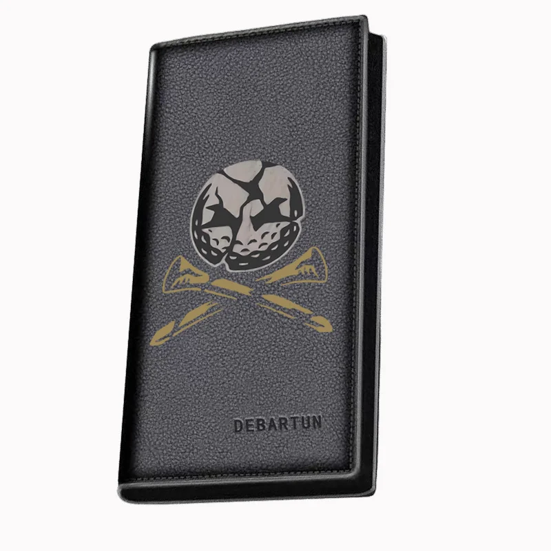Skull golf ball bones design Men's Long Wallets Business Stylish Printing Design Casual Use Christmas Valentine's Father's Day G