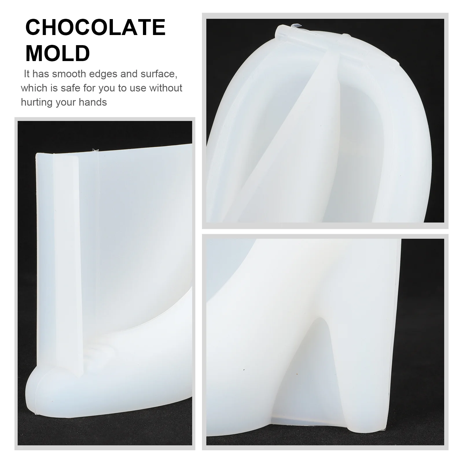 

1pcs High Heel Shoe Silicone Mold Chocolate Cake Fondant Baking Diy Tool Kitchen Candy Making Cupcake Decorating Mold