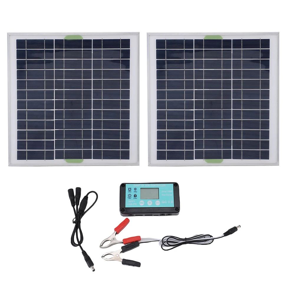 Outdoor Activities 200W Solar Kit Powmr Conversion Efficiency 23 Real-Time Voltage Monitoring Multiple Output Ports