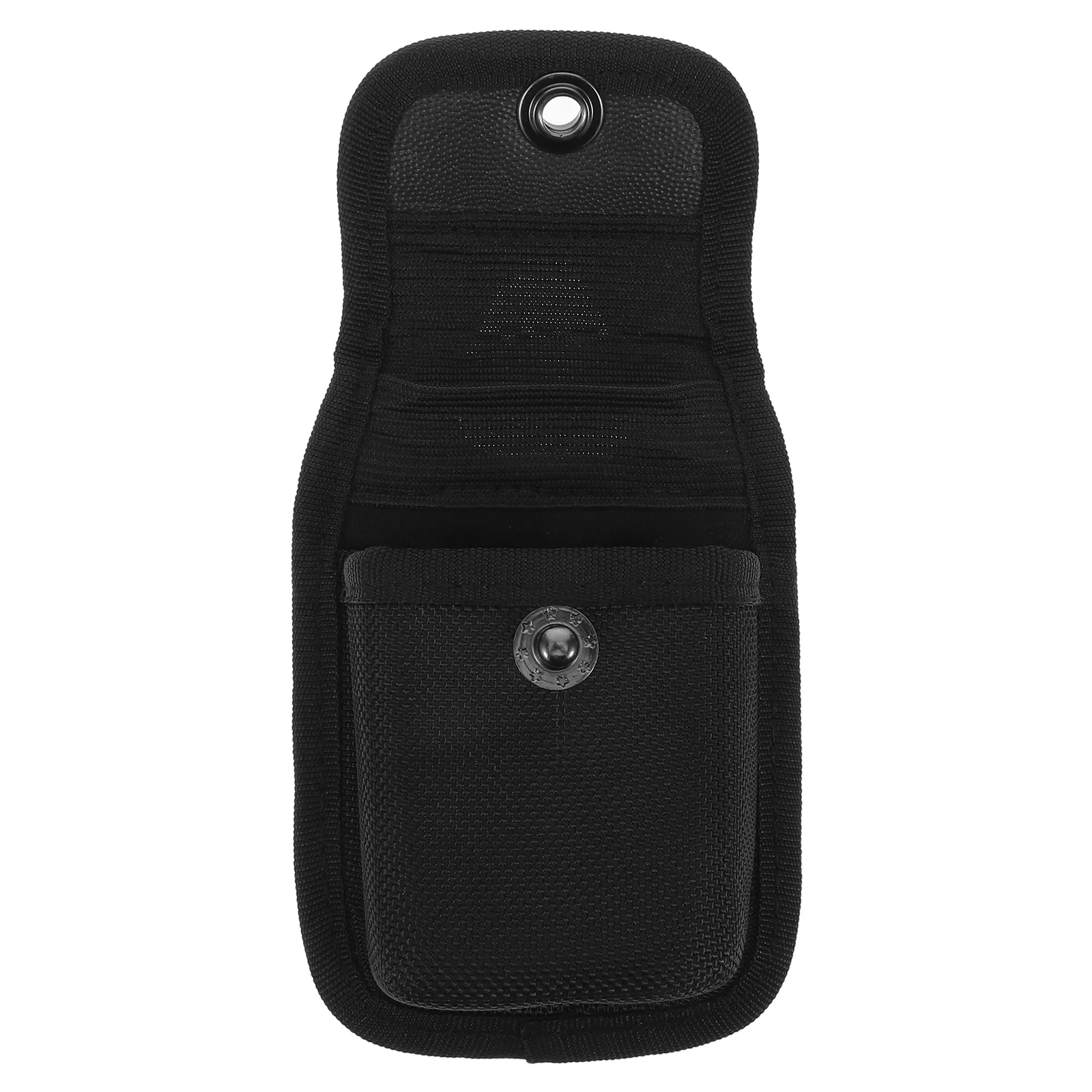 ウエストアクセサリーポーチ ブラックナイロン 耐久性のあるデューティーベルトホルダー マルチポケットオーガナイザー アウトドアセキュリティミッション用