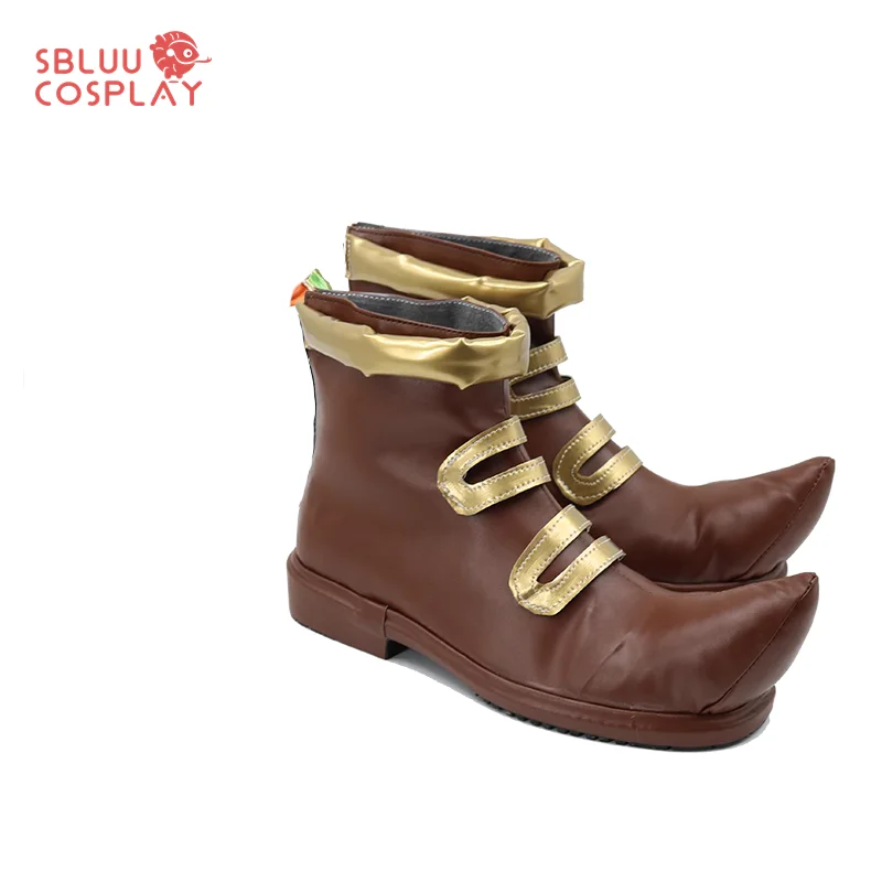 SBluuCosplay Anime Clown Joker Buggy Cosplay chaussures bottes Halloween fête Costume pour hommes femmes accessoires accessoires