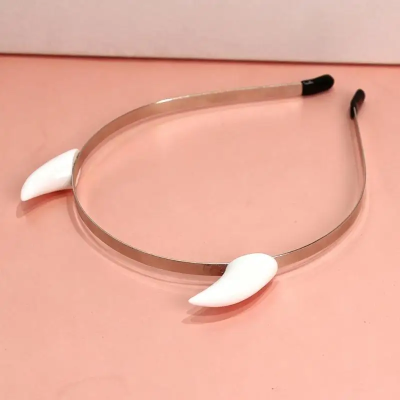 A52E Auffälliger Teufel Kopfbedeckung Cosplay Anime Halloween Party Haarband Kopfschmuck – Detail 8