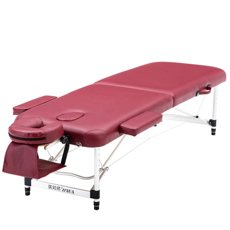 Portable Tattoo Massage Bed Beauty Pedicure Full Body Lash Massage Bed Folding Facial Salon Furniture Camas Y Muebles LJ50MB