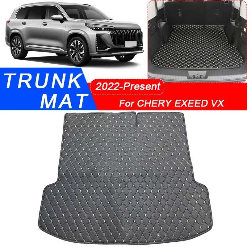 

Custom Car Styling Trunk Main Mats For CHERY EXEED VX 2022-2025 Waterproof Anti Scratch Non-slip Cover Internal Auto Accessory