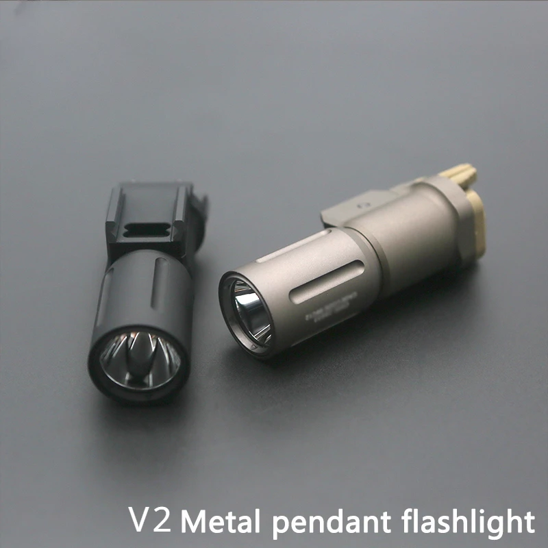 

PL350 V2 Flashlight 18350 16340 Tactical Pistol Gun Light High Power Metal Lamp Fit 20mm Picatinny Rail Airsoft Hunting