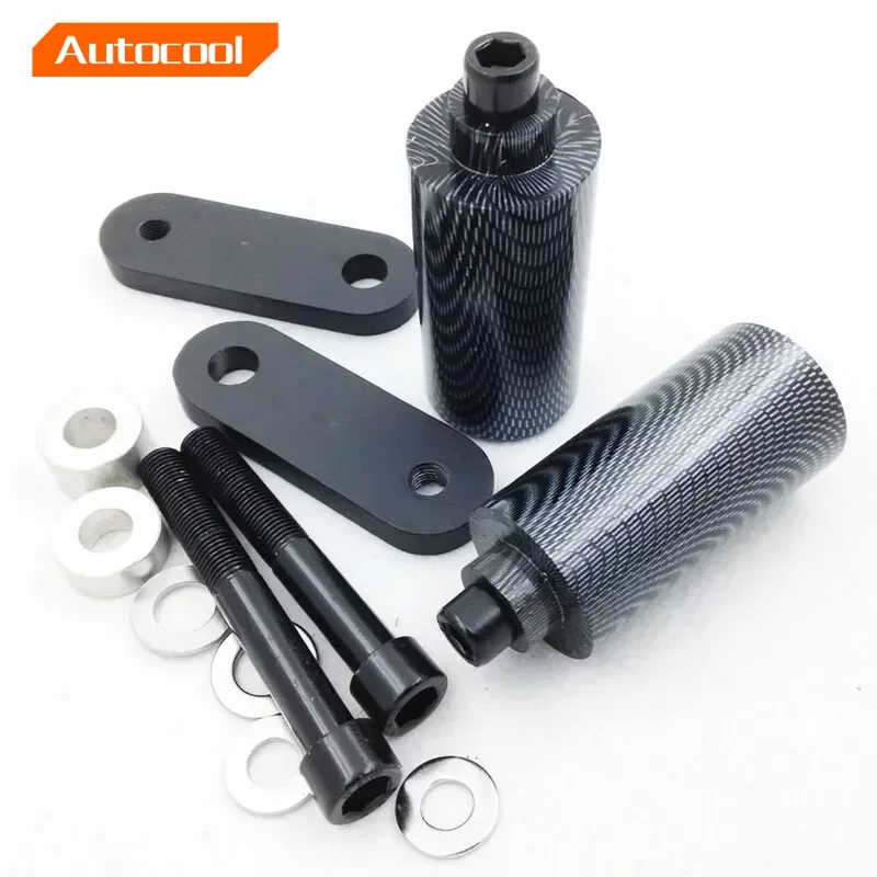 

For Honda CBR1000RR 1000 RR 2004 2005 Motorcycle Engine Accessories parts Frame Sliders Falling Crash Protectors Black Carbon