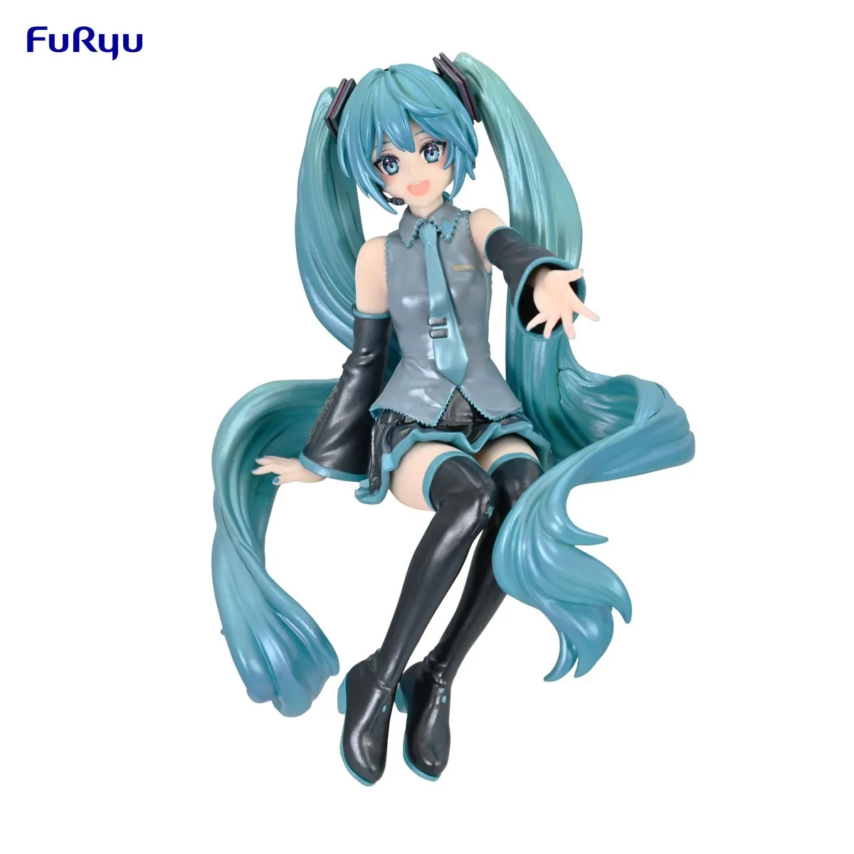 

Оригинальная фигурка FuRyu Hatsune Miku Noodle Stopper Hatsune Miku Nardack Pearl Color ver. Аниме Фигурки Игрушки Коллекция моделей ПВХ