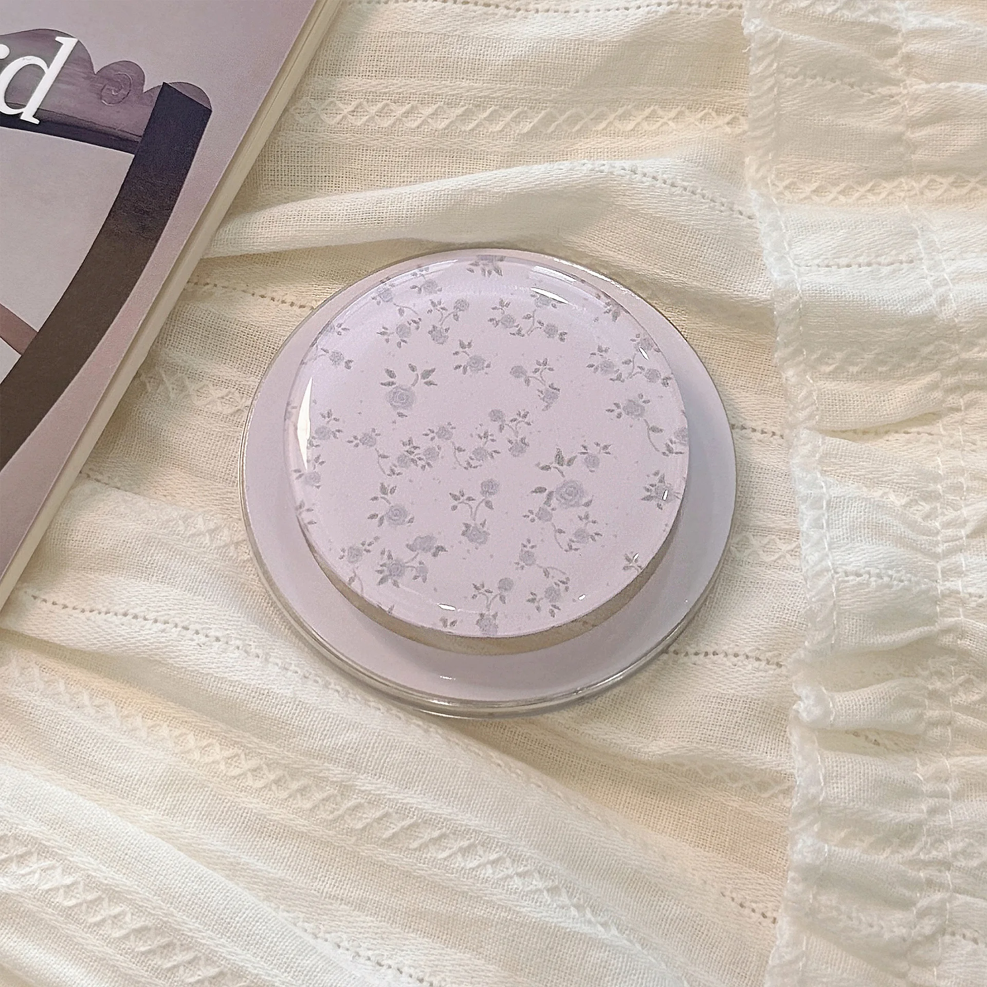 Niedliche Blume, magnetischer Handy-Griffhalter, Sockel, Taschenunterstützung für iPhone 16 15, Samsung, sicherer Ringfinger-Erweiterungsständer – Detail 4