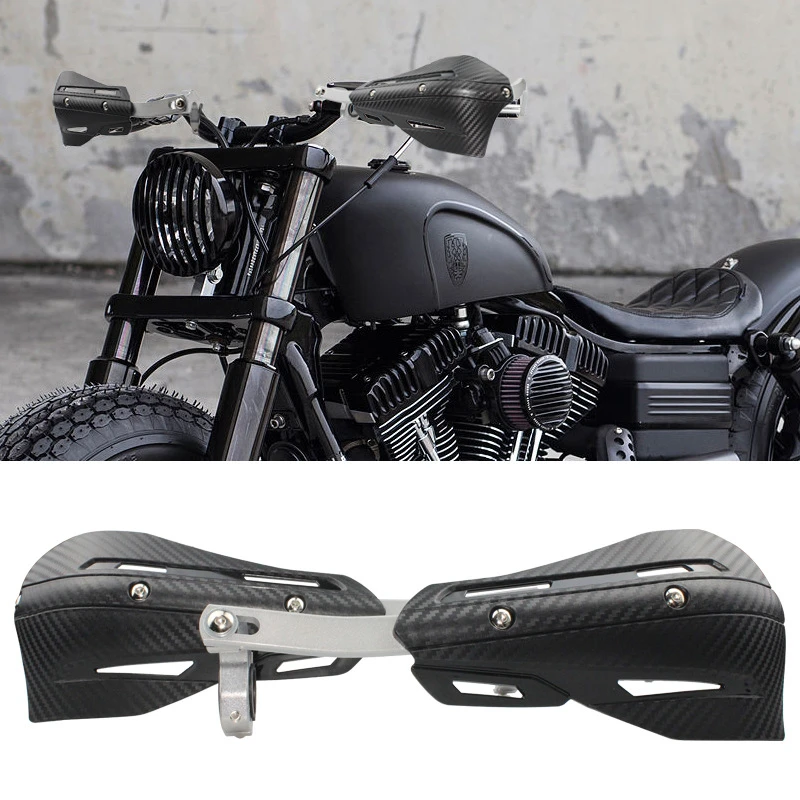 

Motorcycle Refitted Accessories Handlebars Guard Of Aluminum Alloy Anti-fall Windshield Guard Variable Diameter Handlebar Guards