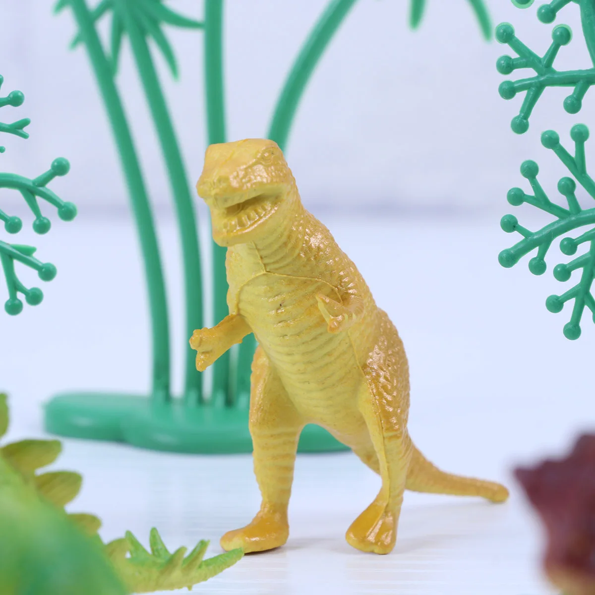

16pcs Cake Decorations Dinosaur Figurines Wedding Dessert Table Flower Girl Nature Party Car Bedroom nament Plastic Durability