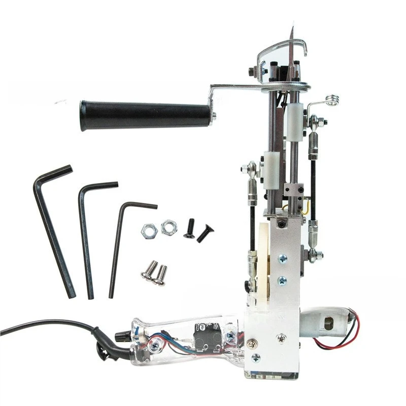 Transparent Handle Carpet Gun Carpet Flocking Machine, Tufting Gun Cutting Flocking Electric Circle Flocking Carpet Gun