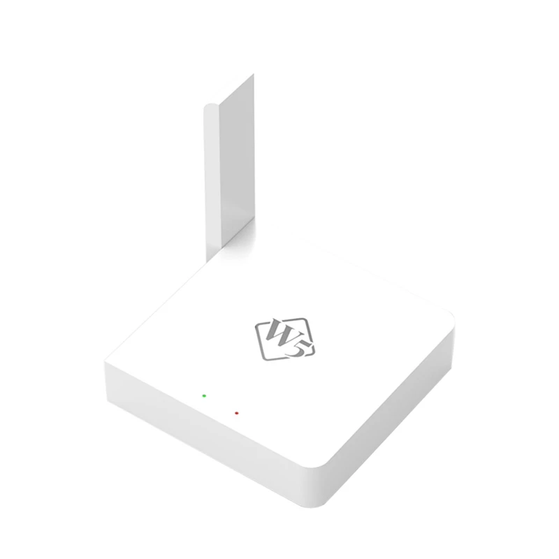 

Беспроводной шлюз W5 Tuya Zigbee + Bluetooth-концентратор, многорежимная расширенная версия, может доступать 128 + вспомогательные устройства, 100 м