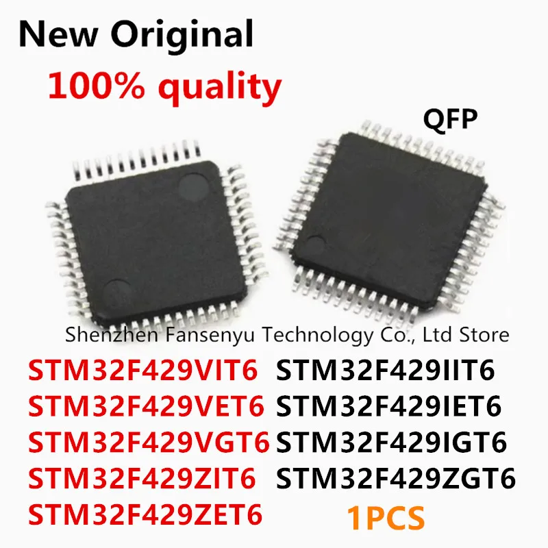 (1piece)100% New STM32F429VIT6 STM32F429VET6 STM32F429VGT6 STM32F429ZIT6 STM32F429ZET6 STM32F429ZGT6 STM32F429IIT6 STM32F429IGT6