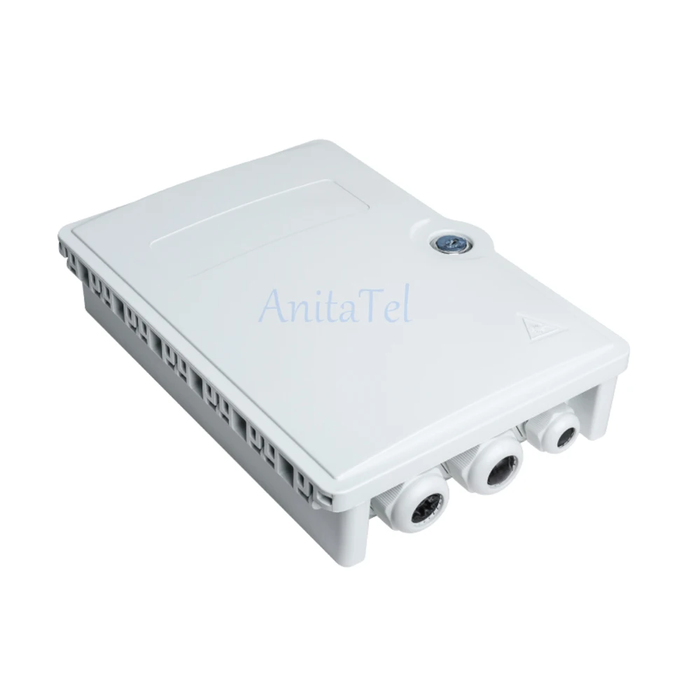 High Quality Optical fiber distribution box 12 core wall mounted indoor and outdoor fiber optic distribution box FTTH Fiber Box