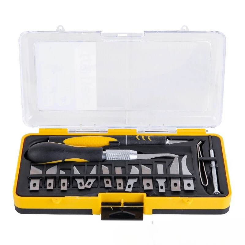 

DIY grade handmade utility knife engraving knife engraving pen set 16-piece set