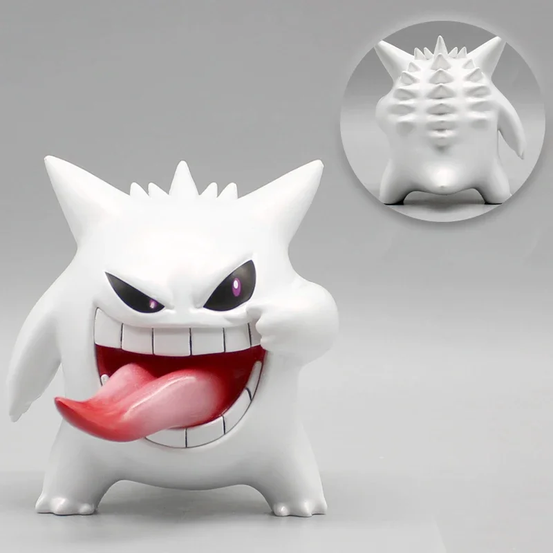 Figurine Pokémon Spit Out One's Tongue Gengar, modèle à collectionner, ornement en PVC, personnages d'anime, beurre, jouet pour enfants, cadeau