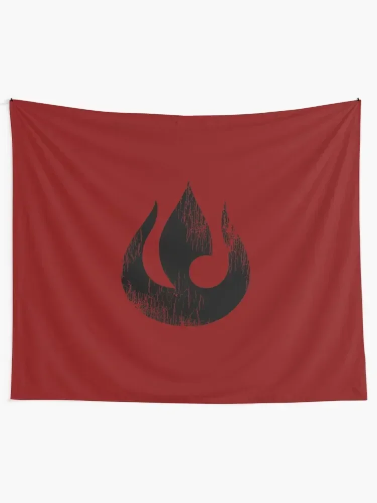 Fire nation banner Tapestry Home Decoration Home Supplies Room Decorating Aesthetic Tapestry