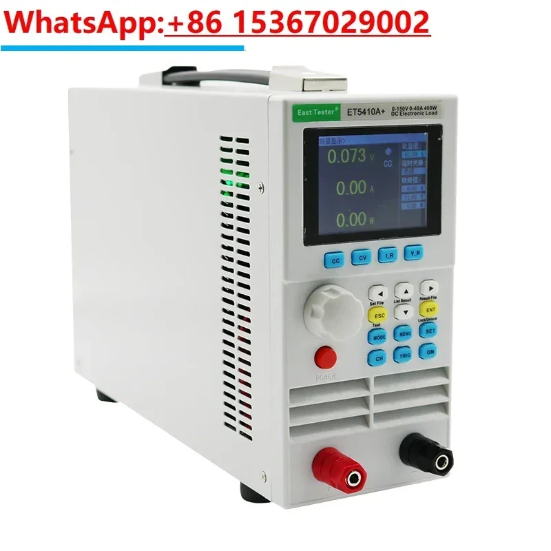 Tester 400W/150V/40A ET5410A Programmable Multifunction DC Electronic Load USB Connect Single/Dual Channel Capacity Test