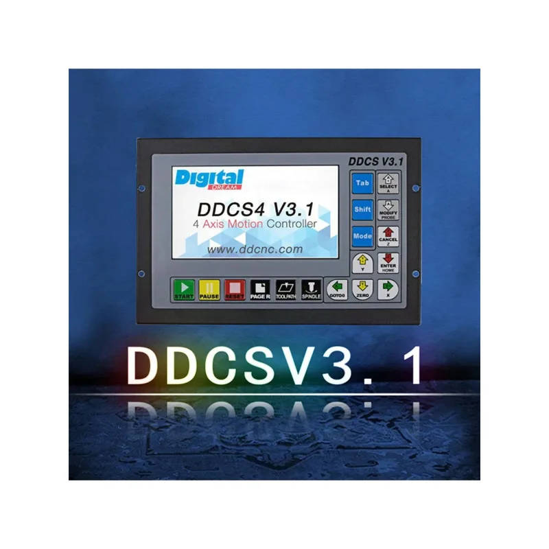 DDCSV3.1 وحدة تحكم بالحركة باستخدام الحاسب الآلي DDCSV4.1 3 4 محاور 500 كيلو هرتز غلاف معدني نظام التحكم غير المتصل معدات آلة الحفر