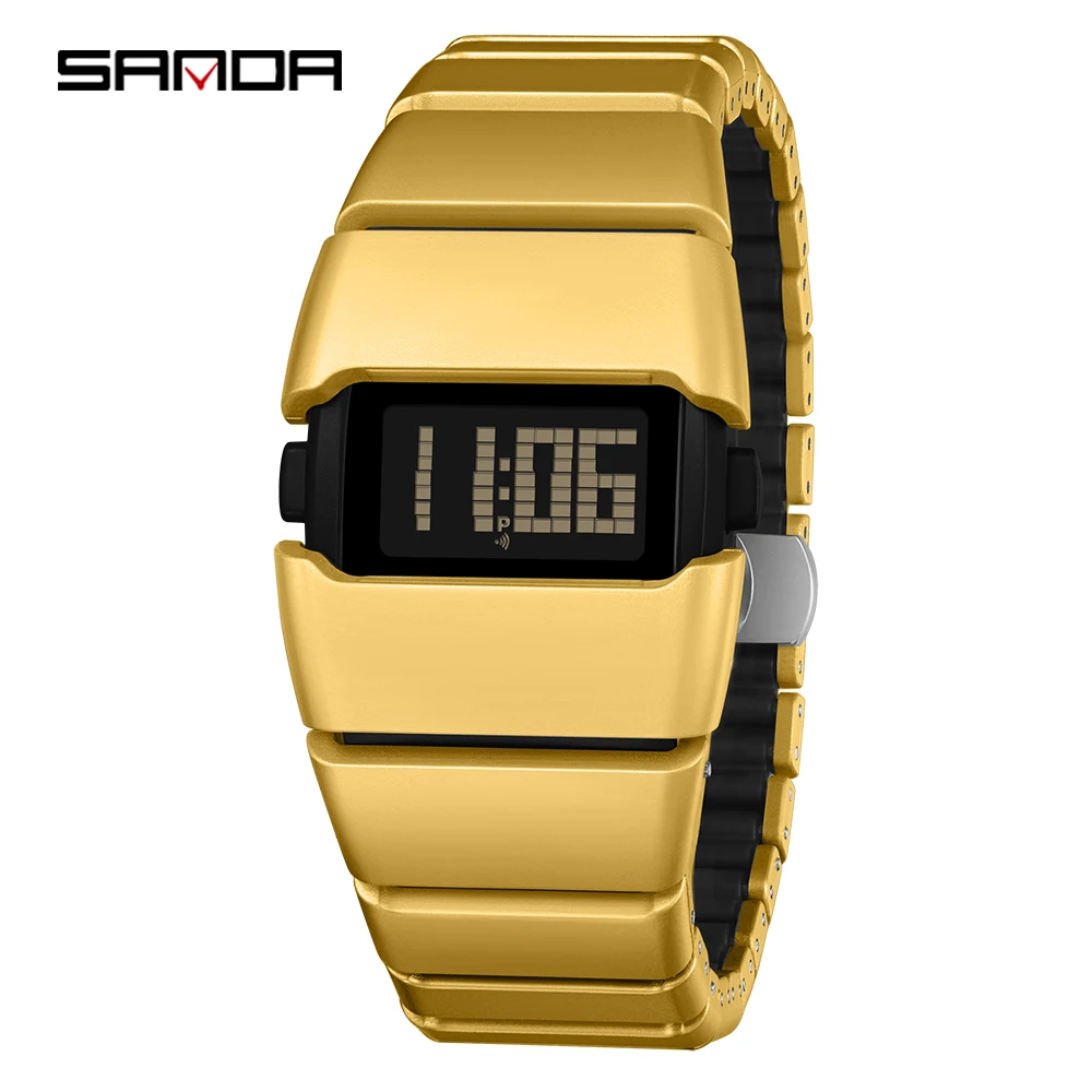 Men's Y2K Retro Electronic Watch, 5ATM Waterproof