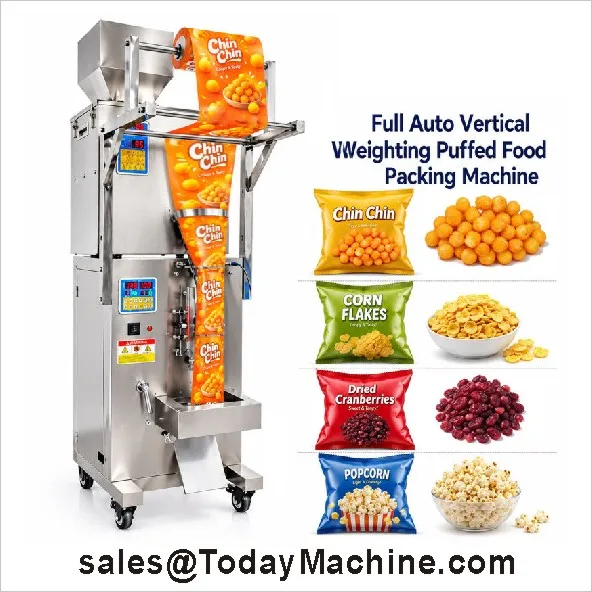 Powder Pouch Packing Machine with Auger Filler