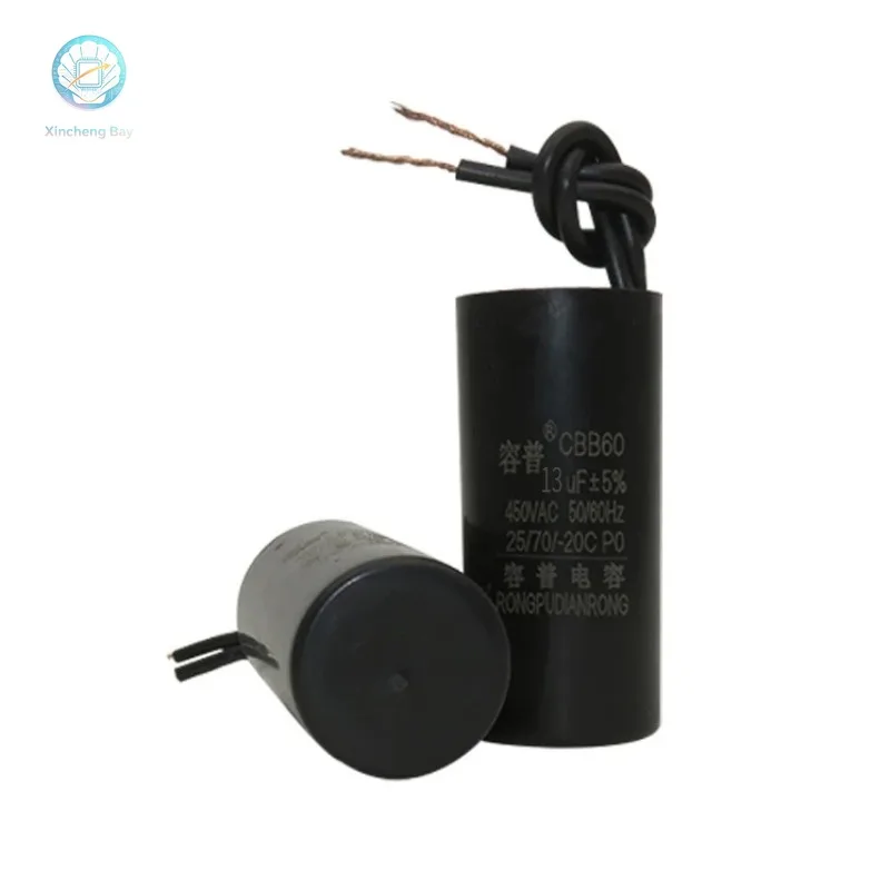 CBB60 13UF450VAC circulating pump heating pump washing machine water pump capacitor ultra small volume