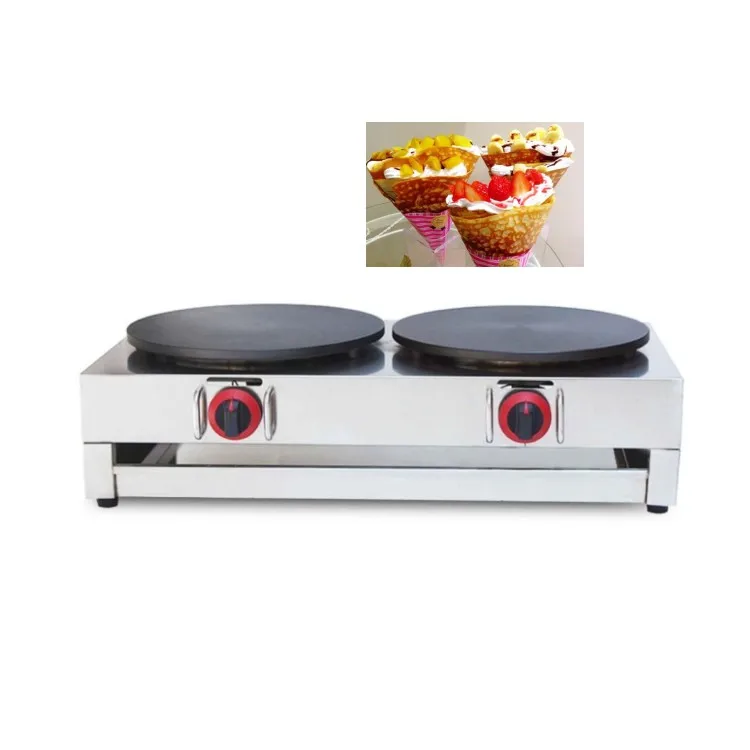 

2022 hot 1 plate electric commercial french crepe machine 1 head pancake maker for sale