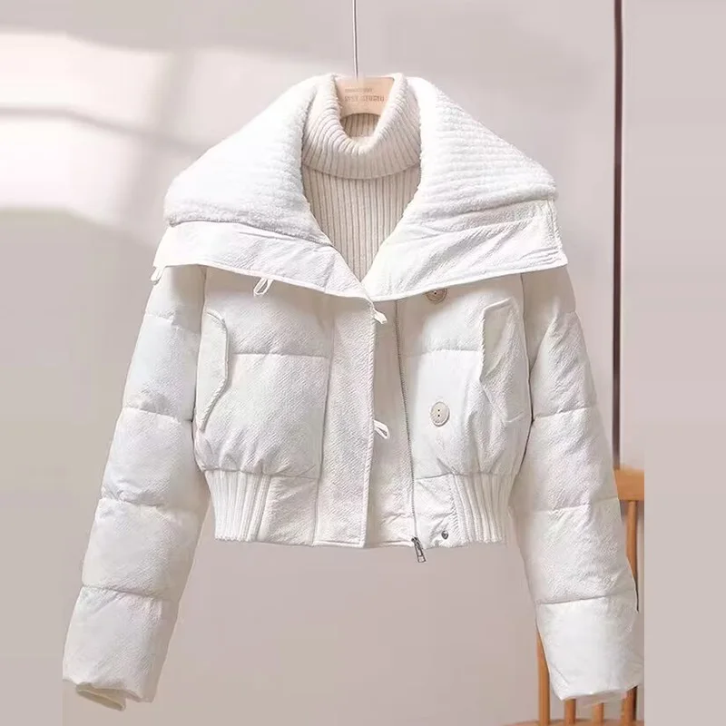 

Fashion Coats Winter Jacket Women Short Parka New 2024 Female Coat Office Lady Warm Down Jacket Casual Winter Coat Women