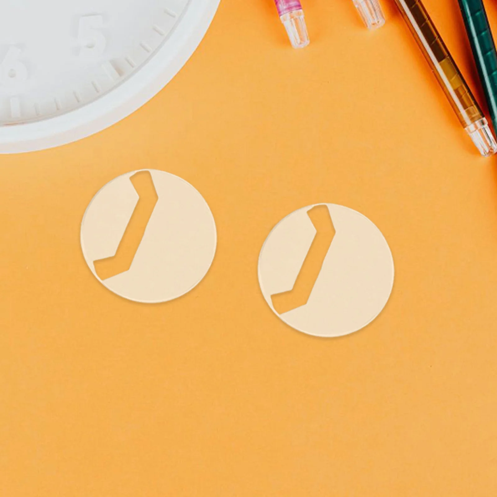 100 قطعة يغطي شارة واضحة 63 مللي متر شفافة دبوس مستدير حماة المضادة للخدش الأكمام دائم ل أنيمي زر دبابيس شارة بلاستيكية #2