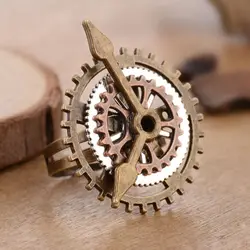 Vintage Charm for Women Men Watch 3 Rings Steam Fashion Jewelry Party Jewelry Copper Rings Fingering