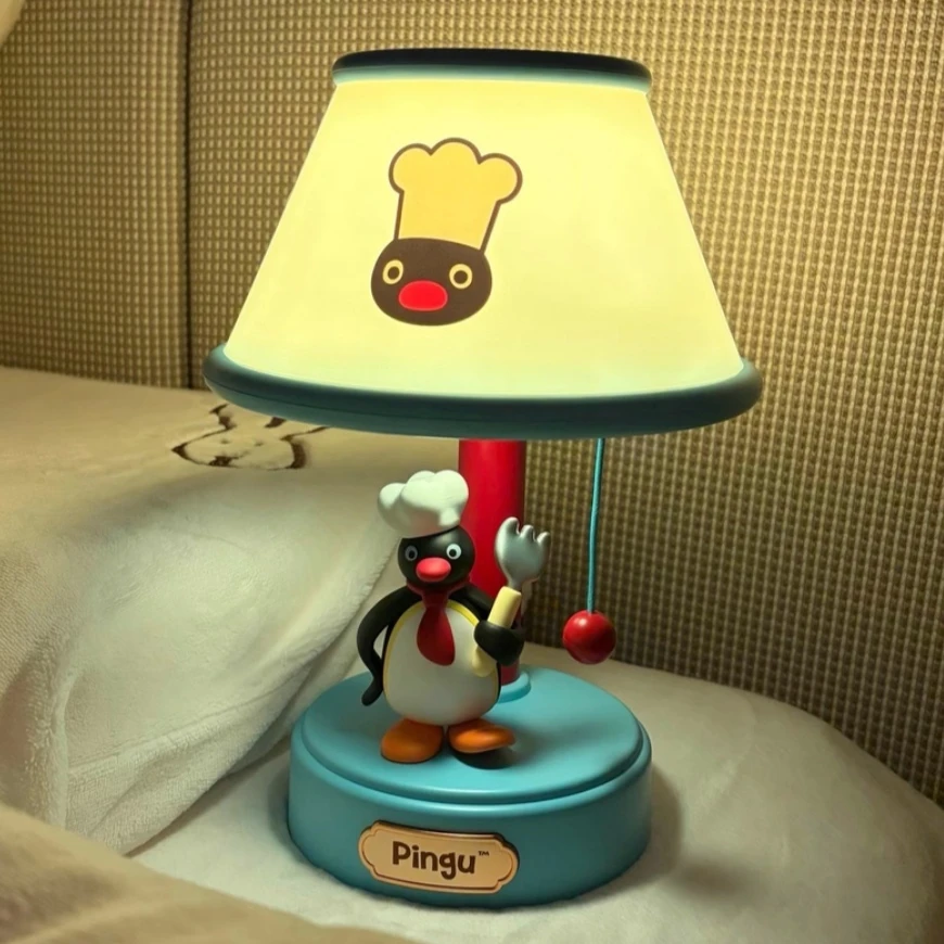 

New Pingu Desk Lamp Toy Ornament Heartwarming Birthday Gift for Girls Practical Cute Gift for Good Friends Creative Premium Toy