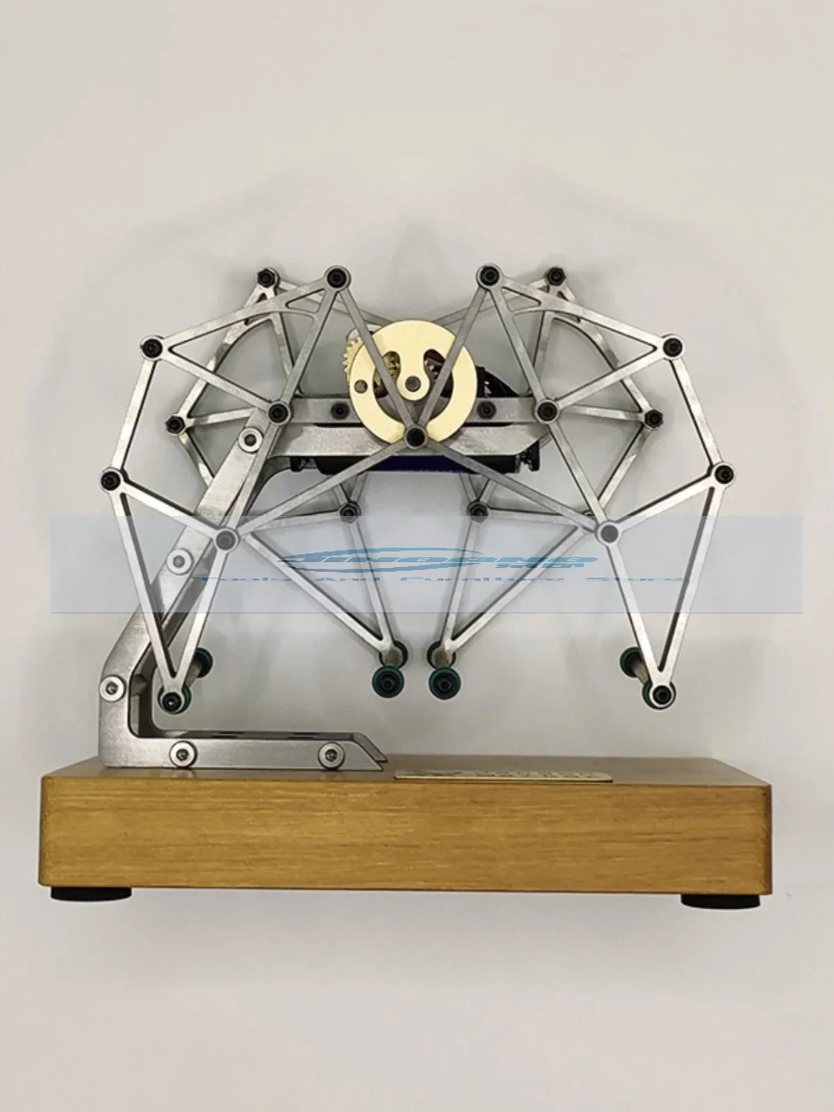 رباعية الأرجل المشي روبوت الميكانيكية أطقم منمذجة والعتاد مدفوعة نابض بالحياة Strandbeest لعبة مجسمة الكبار جمع الهدايا