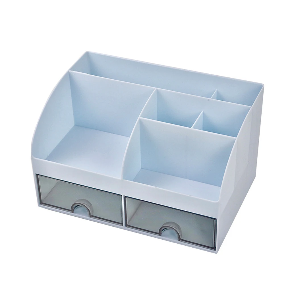 

Desktop Makeup Organizer Space-saving Open Smooth Surface Drawers Good Hand Feeling Storage Box