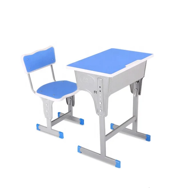 Kids Furniture School Steel Table And Chair For Elementary School Furniture Adjustable Height Desk And Chair Learning Table