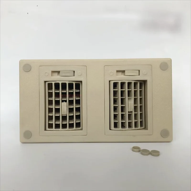 Air Conditioning Vents with Dual Air Outlet Panels for Modified Car Air Conditioning Vents for Yutong Buses and Coaches