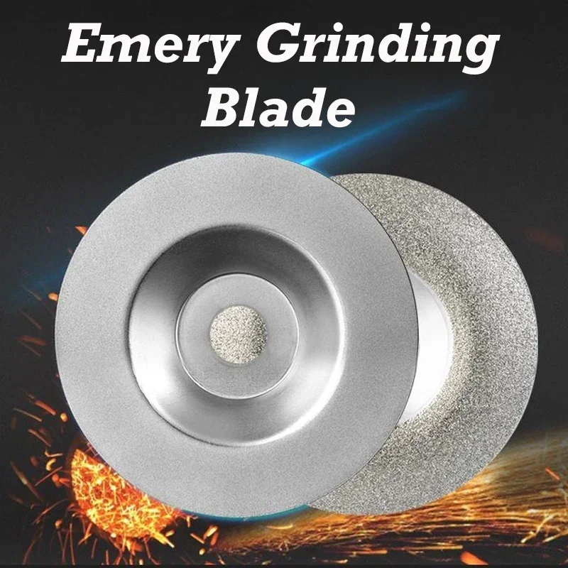 1/3pcs 400/600/800 Mesh Diamond Grinding Blade Glass Cuttering Jewelry Rock Lapidary Saw Blades Angle Grinder Tool Accessories