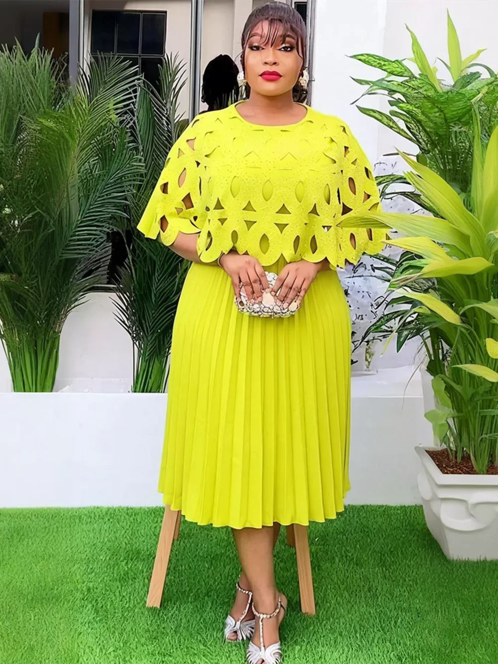 

Elegant African Dresses for Women Dashiki Ankara Office Lady Outfits Robe Plus Size Turkey Evening Party Long Dress 2025