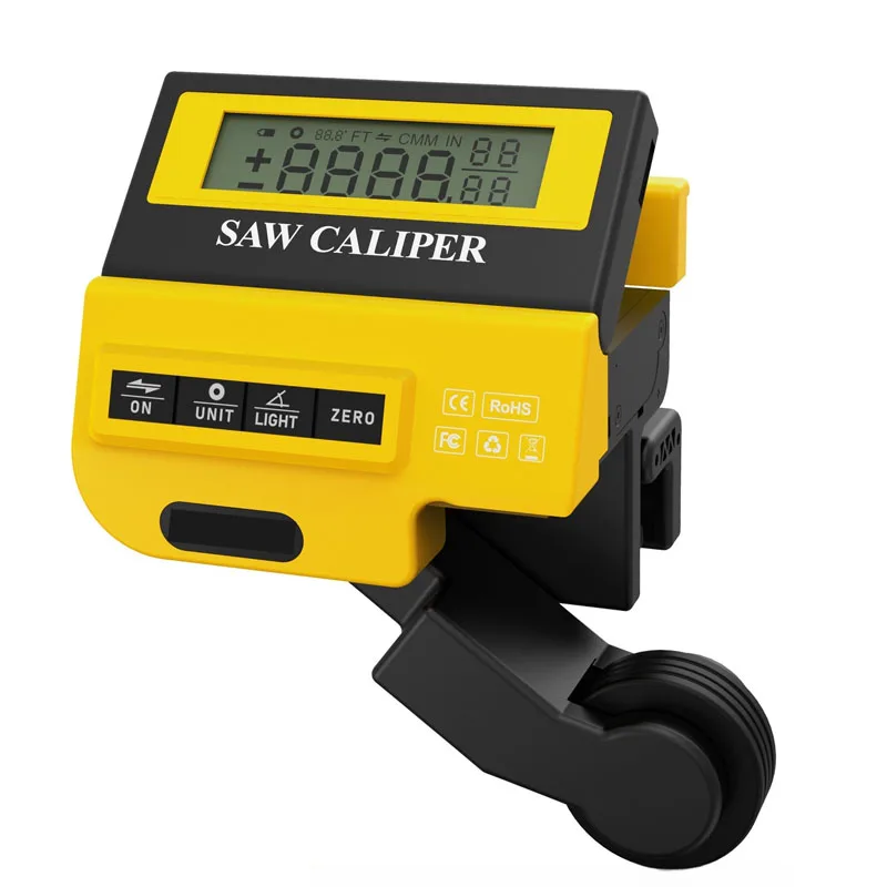 High Precision Digital Woodworking Distance Measuring Wheel, Roller Measuring Tool for Metal Aluminum Wood Pipe Materials