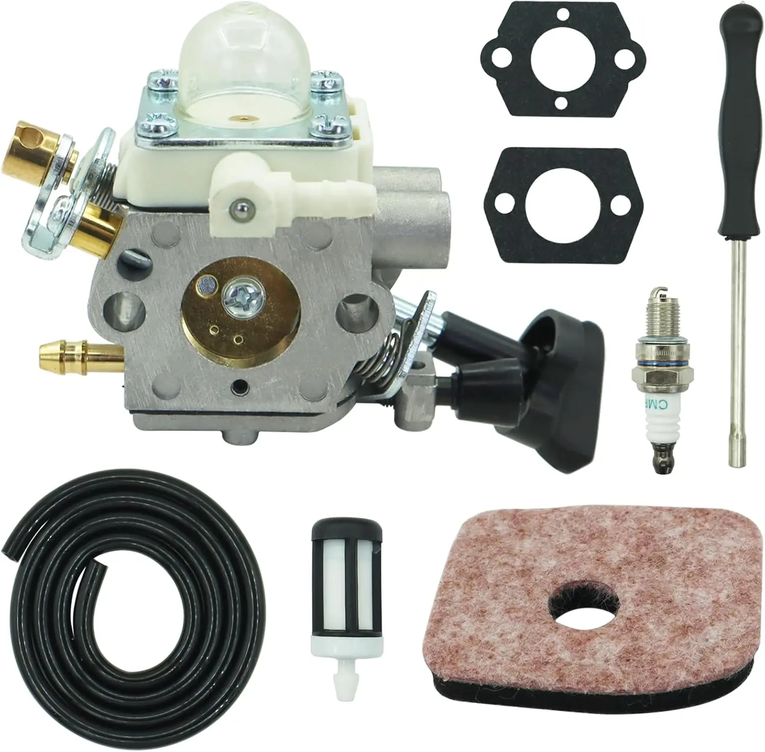Carburador 4241-120-0625 para sopladores de mochila Stihl BR200 BR200-D con kit de ajuste de filtro de aire