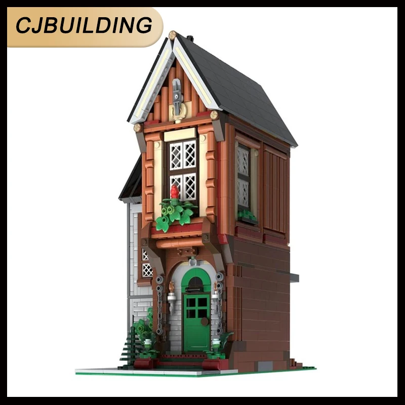 1687pcs Modulaire Gebouwen MOC Bouwstenen Fairy House Model DIY Assembleren Baksteen Speelgoed voor Collector MOC-230925