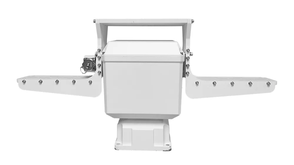 Rugged SOAR1040 Heavy Duty Pan Tilt Unit IP67 Waterproof Two-Way Audio ODM Customizable Pan-tilt System