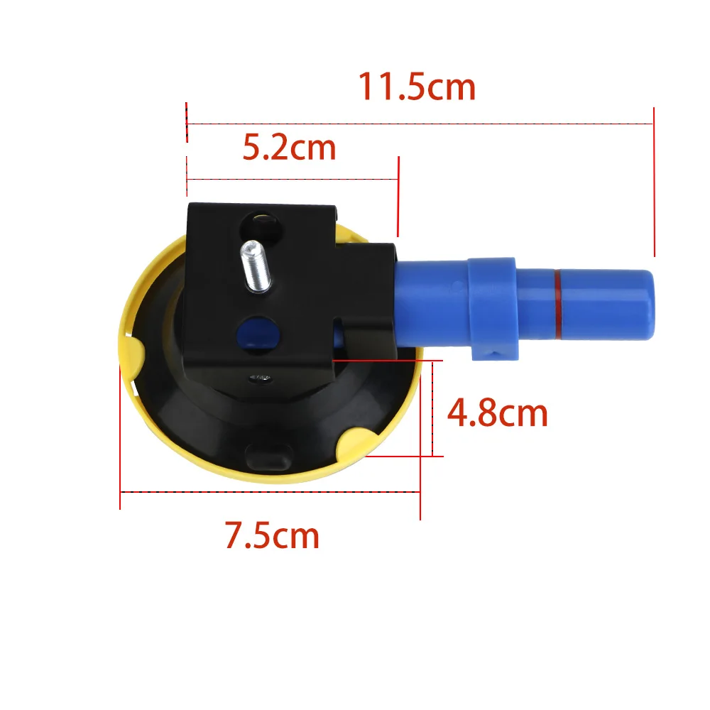 Slide Reverse Hammer Glue Dent Repair Puller Kit Car Paintless Dent Removal Tool Kit Vacuum Suction Cup Hand Pump Base