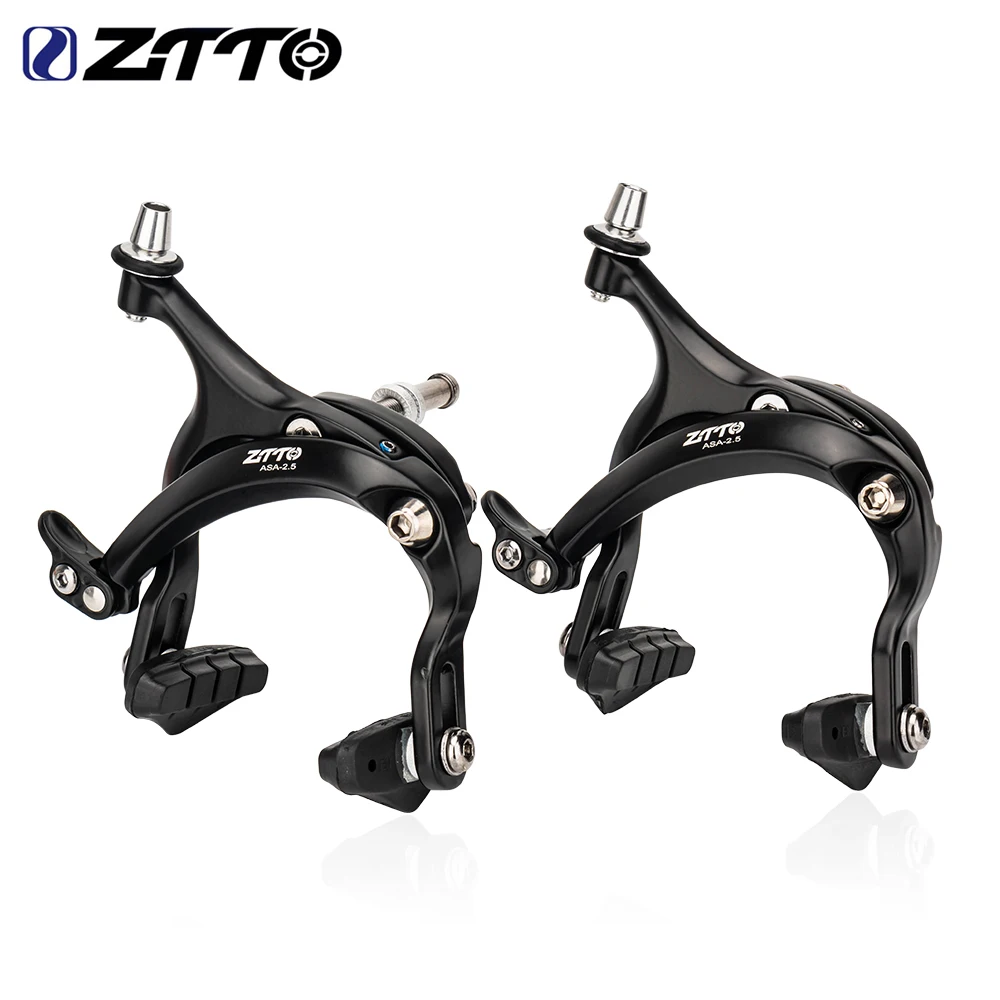 ZTTO Road Bike Dual Pivot Calipers Children Bicycle C Brakes Folding Bike Front Rear Brakes Side Pull Caliper Rim Calipers