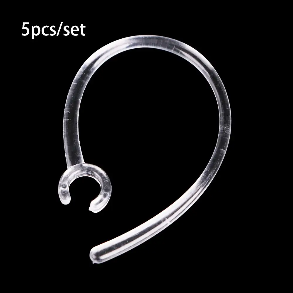 Black Plastic 6.0mm Accessaries Earhook Ear Loop Bluetooth Headset