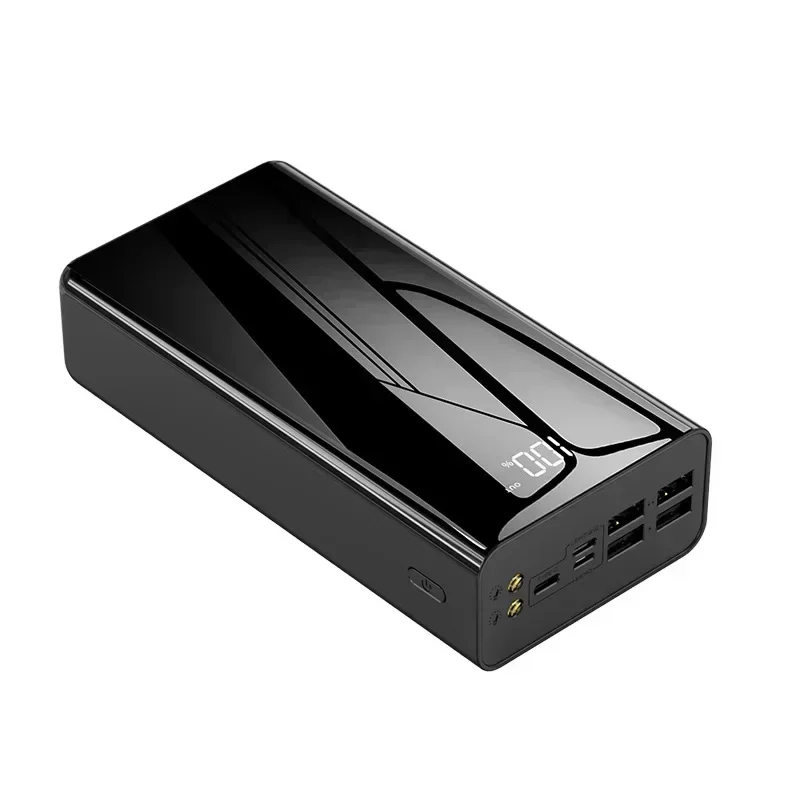 Mobile power bank 100000mAh portable fast charging mobile power bank 4USB charger suitable for external battery of Huawei iPhone