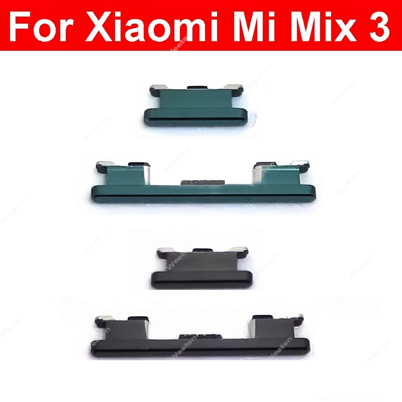 Bouton latéral de contrôle du volume d'alimentation marche/arrêt pour Xiaomi Mi Mix 3, pièces de rechange