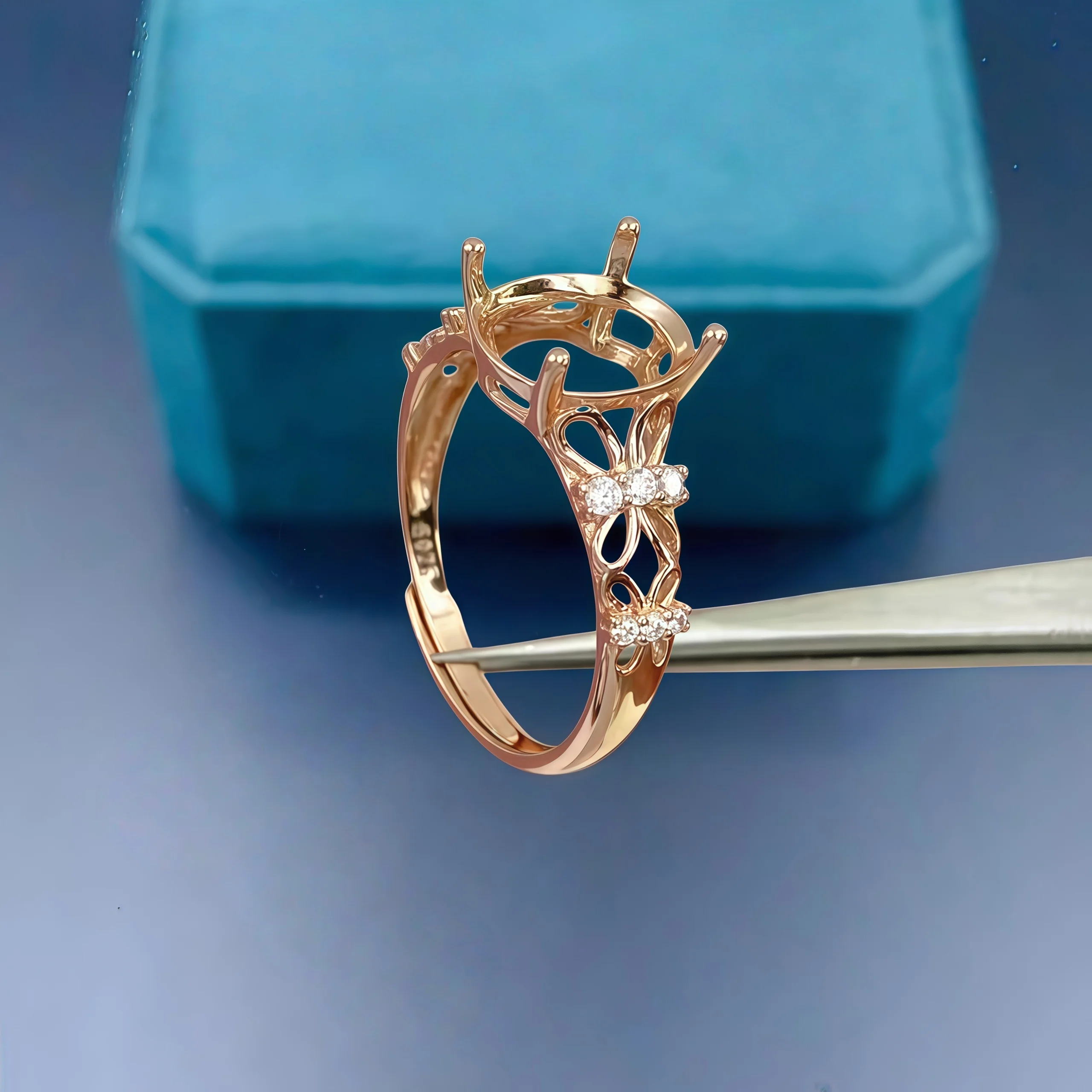 

Пустой держатель для колец «сделай сам», стерлинговое серебро S925, 8*10 мм, эллипс, модный тонкий очаровательный свадебный ювелирный аксессуар для женщин