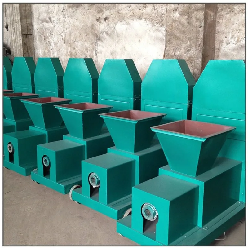 New large smokeless charcoal barbecue making machine, sugarcane juice coffee grounds making equipment