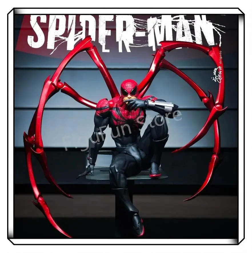 

В наличии: Фигурка Человека-паука Питера Паркера Ultimate Spider-Man от Mess Toys – коллекционная модель, подарок, игрушка