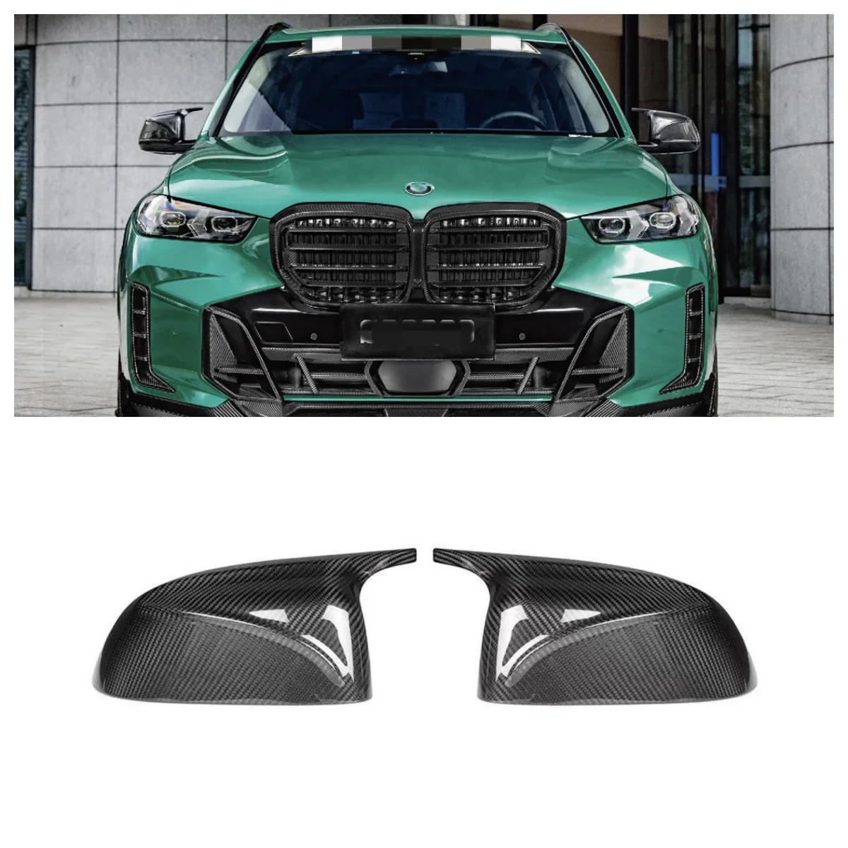 

Самые продаваемые автозапчасти 2019 года: накладки на зеркала заднего вида в стиле Horn из сухого карбона для BMW X5 серий G05 G18